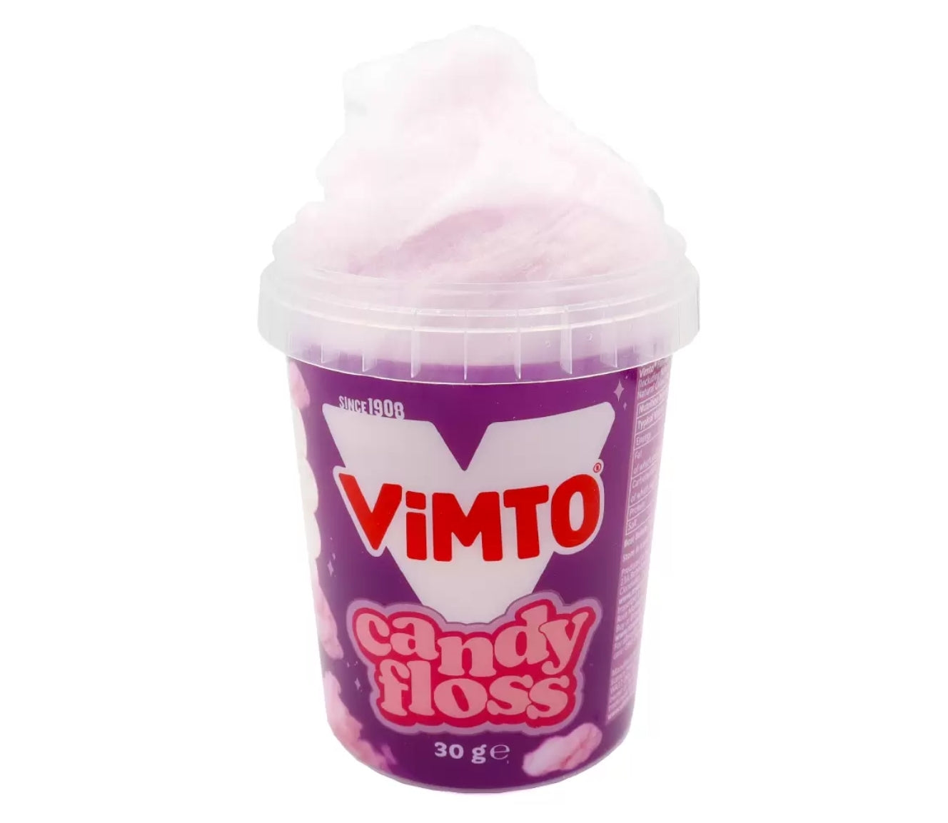 Vimto Candy Floss Cup 30g