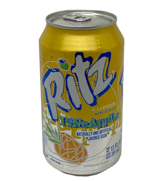 Ritz Pineapple Soda - 12oz (355ml)