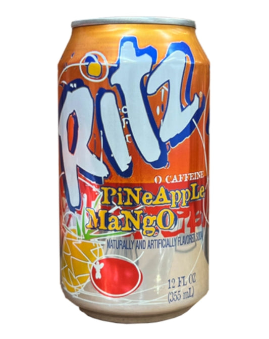 Ritz Pineapple Mango Soda - 12oz (355ml)