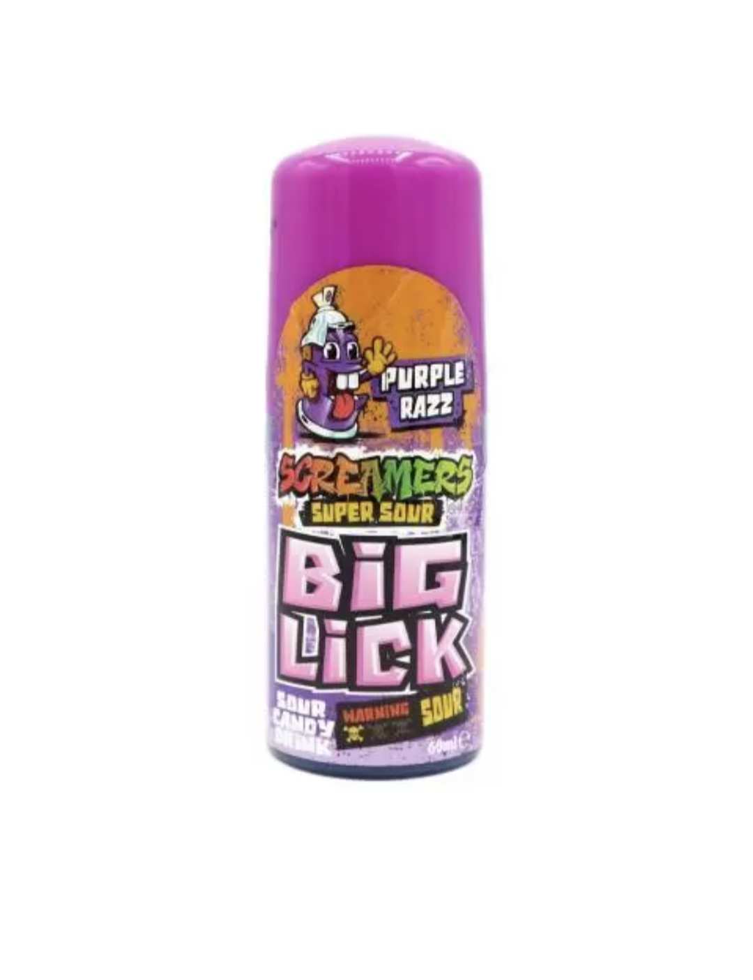 Zed Candy Screamers Purple Razz Big Lick 60ml