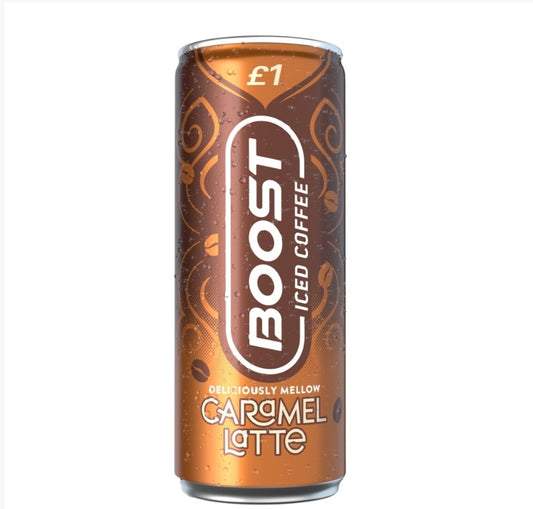 Boost Energy Drink Caramel Latte