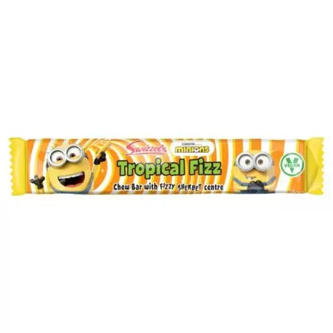 Swizzels Minions Tropical Fizz Chew Bar