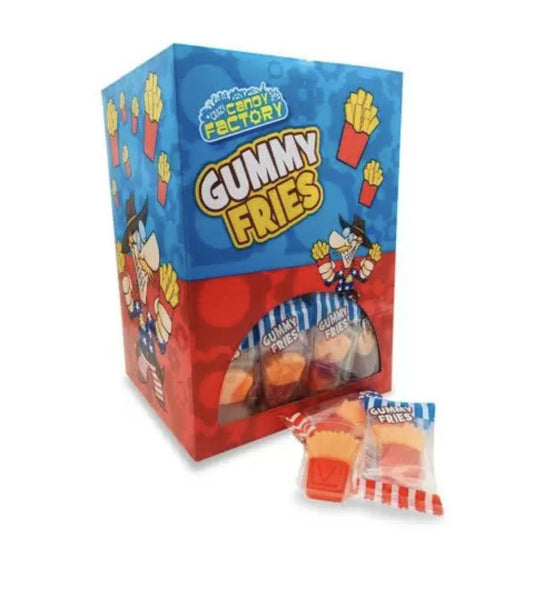 Crazy Candy Factory Mini Gummy Fries 10g